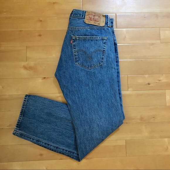 Levi's Other - SOLD LEVI'S 501 Button Fly Straight Leg Jeans